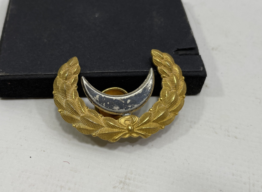 OSMANLI DÖNEMİ ÇOK NADİR SAVATLI GÜMÜŞ ASKERİ BRÖVE