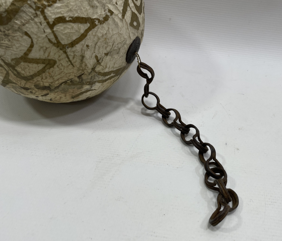 OSMANLI DÖNEMİ ÇOK NADİR TEKKE İŞİ ASKI TOPU