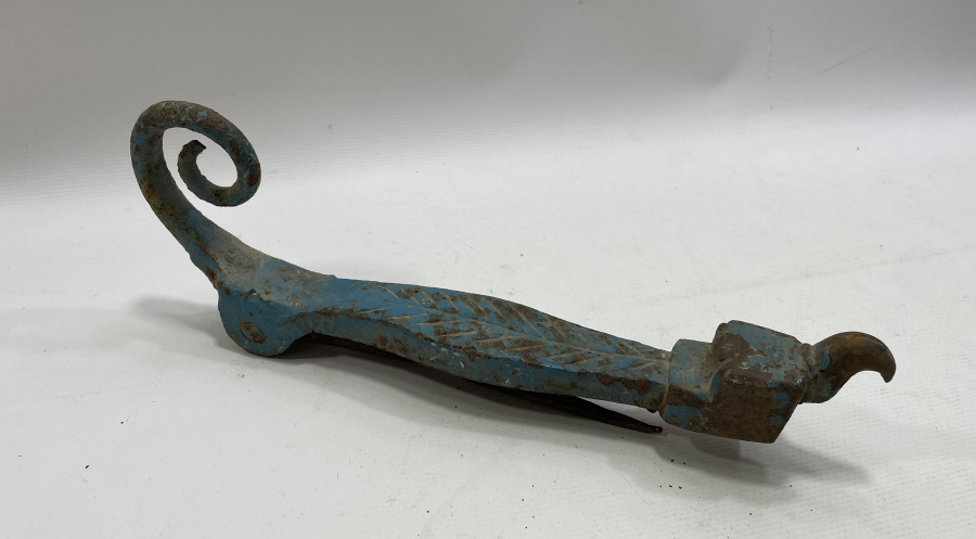 OSMANLI DÖNEMİ KARTAL PENÇESİ FORMUNDA ÇERKES İŞİ DEV BOY KAPI TOKMAĞI