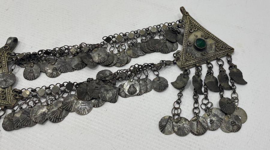 OSMANLI DÖNEMİ KAZ DAĞLARI AŞİRET SİMGELİ NADİR TÜRKMEN İŞİ GELİN ALINLIĞI