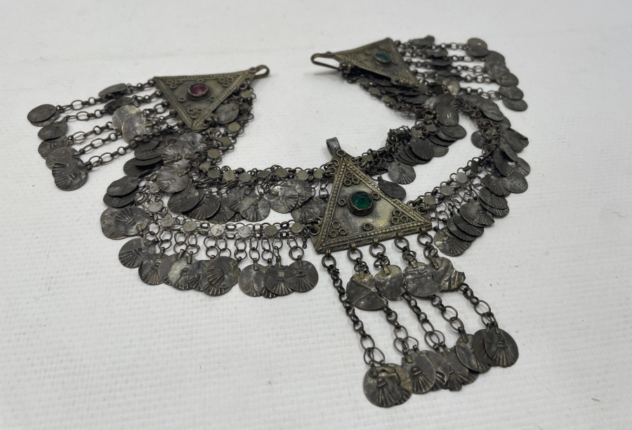 OSMANLI DÖNEMİ KAZ DAĞLARI AŞİRET SİMGELİ NADİR TÜRKMEN İŞİ GELİN ALINLIĞI