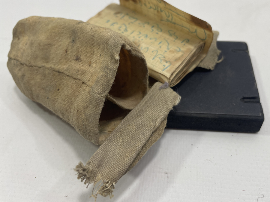 OSMANLI DÖNEMİ NADİR EL YAZMA ASKER HAMAYILI