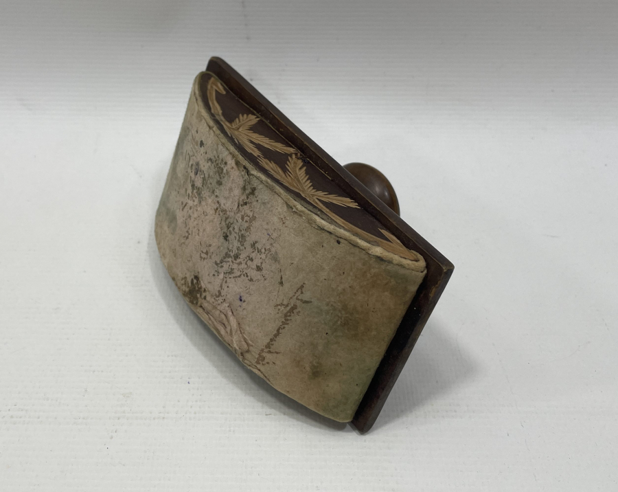 OSMANLI DÖNEMİ TAMAMI İŞLEMELİ AHŞAP MÜREKKEP KURUTMALIĞI