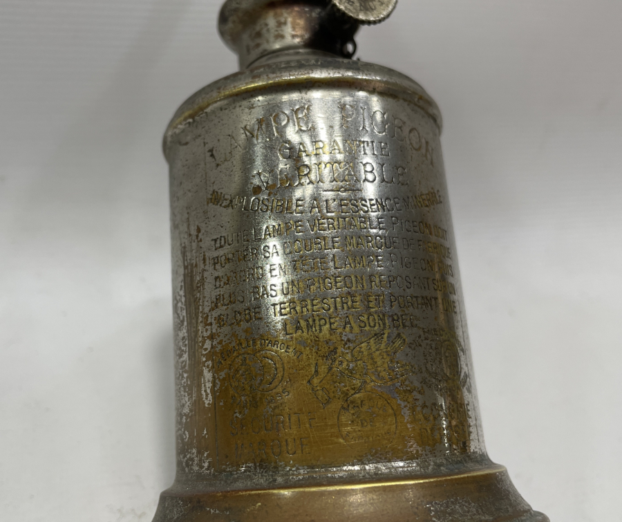 1900 BAŞLARI ÇOK NADİR TREN İÇİ GAZ LAMBASI