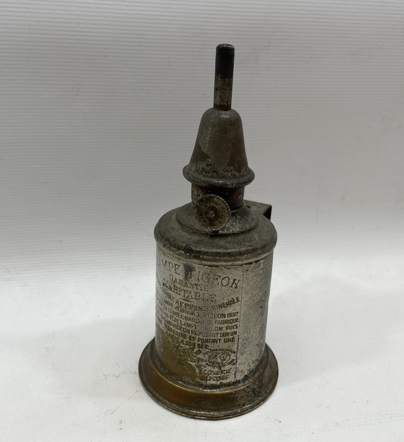 1900 BAŞLARI ÇOK NADİR TREN İÇİ GAZ LAMBASI