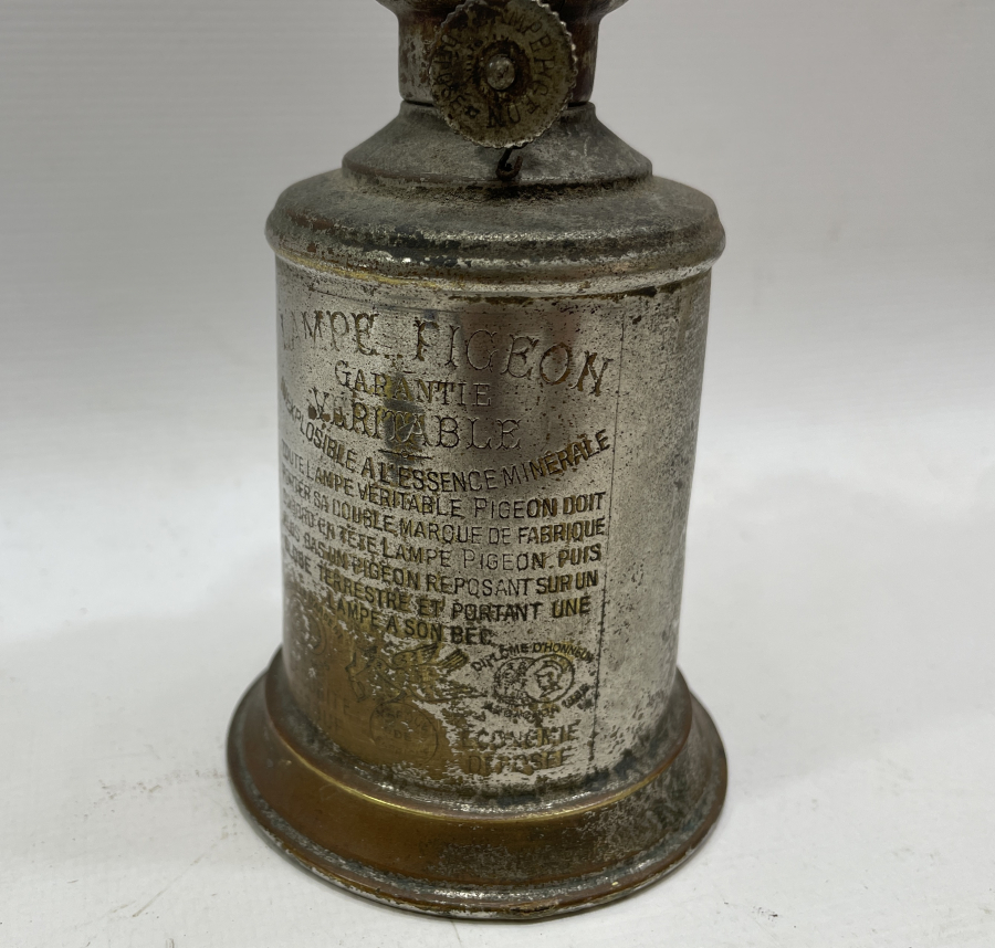 1900 BAŞLARI ÇOK NADİR TREN İÇİ GAZ LAMBASI