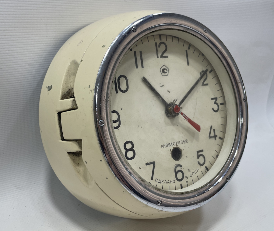 ANTİKA KURMALI GEMİ SAATİ