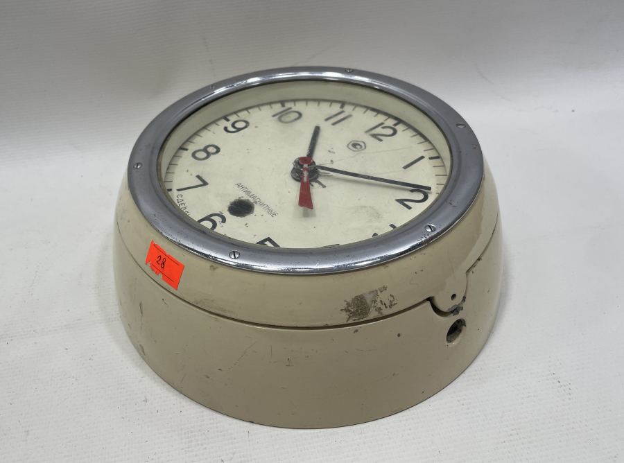 ANTİKA KURMALI GEMİ SAATİ