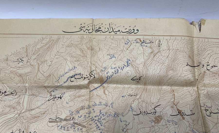 DEV BOY OSMANLICA SAVAŞ HARİTASI