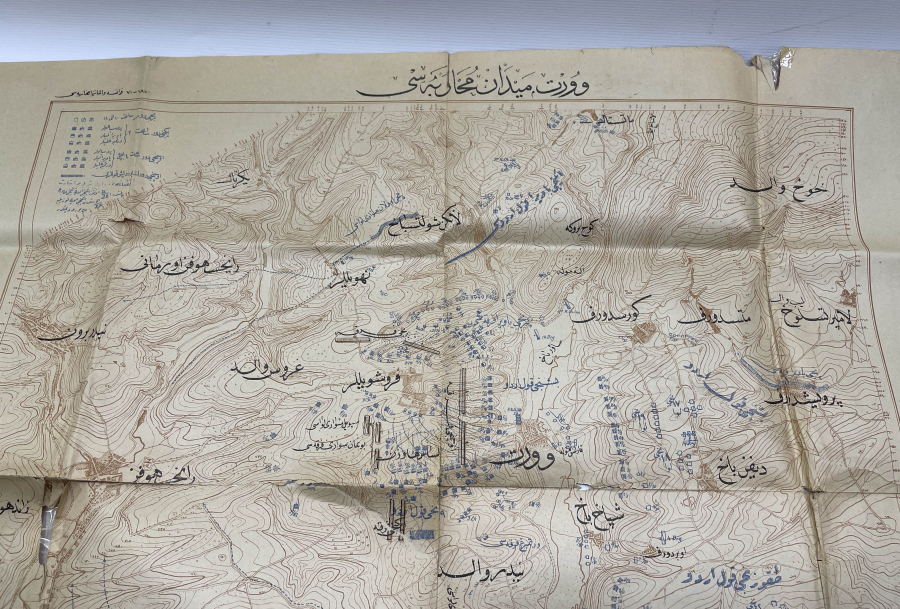 DEV BOY OSMANLICA SAVAŞ HARİTASI