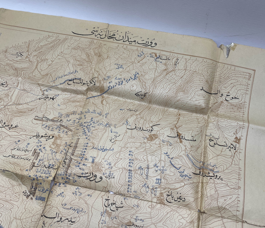 DEV BOY OSMANLICA SAVAŞ HARİTASI