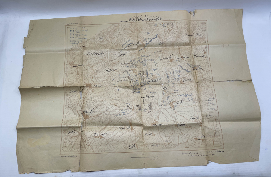 DEV BOY OSMANLICA SAVAŞ HARİTASI