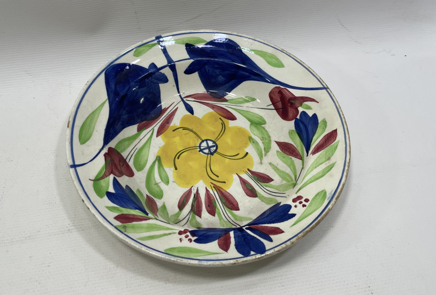 EL BOYAMA OSMANLI DÖNEMİ PORSELEN TABAK