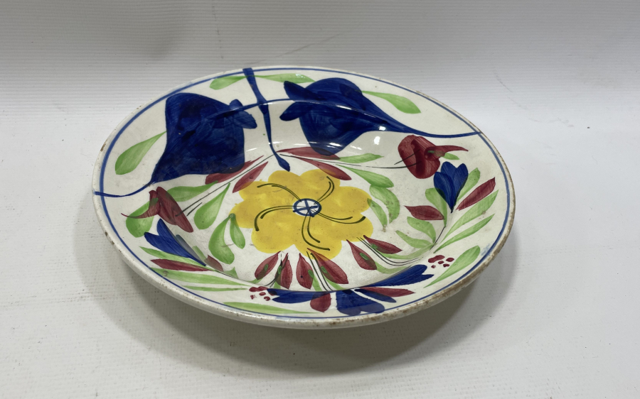 EL BOYAMA OSMANLI DÖNEMİ PORSELEN TABAK