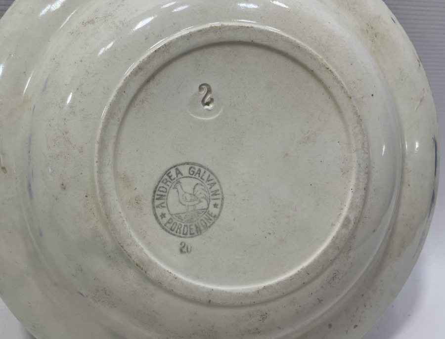 EL BOYAMA OSMANLI DÖNEMİ PORSELEN TABAK