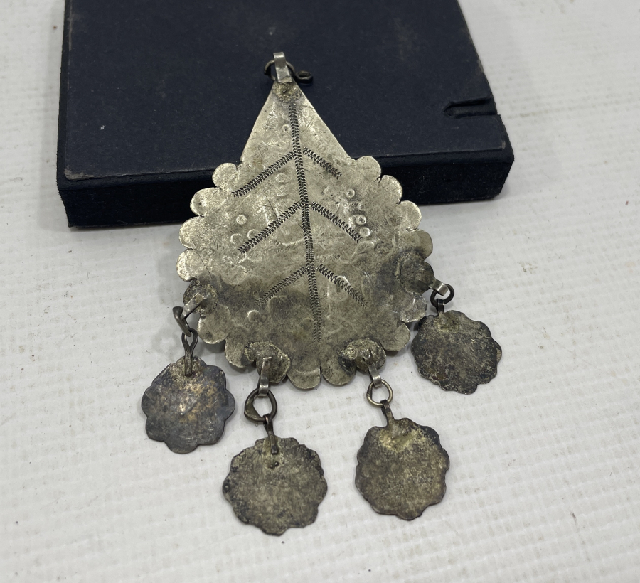 OSMANLI DÖNEMİ ARMUDİ FORMDA FES SÜSÜ