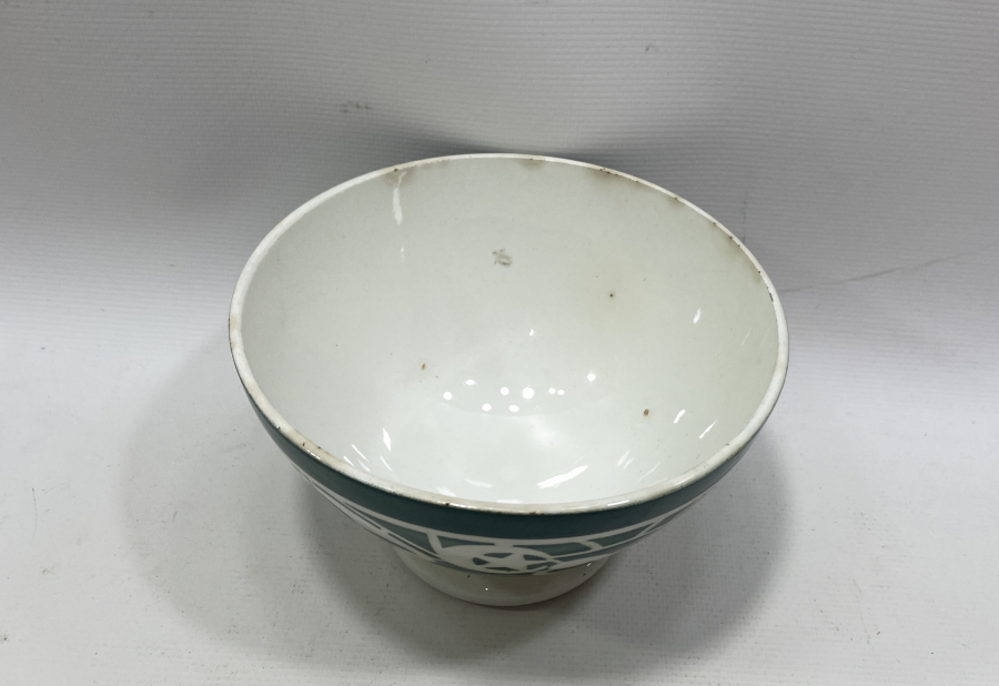 OSMANLI DÖNEMİ AY YILDIZLI PORSELEN TAS