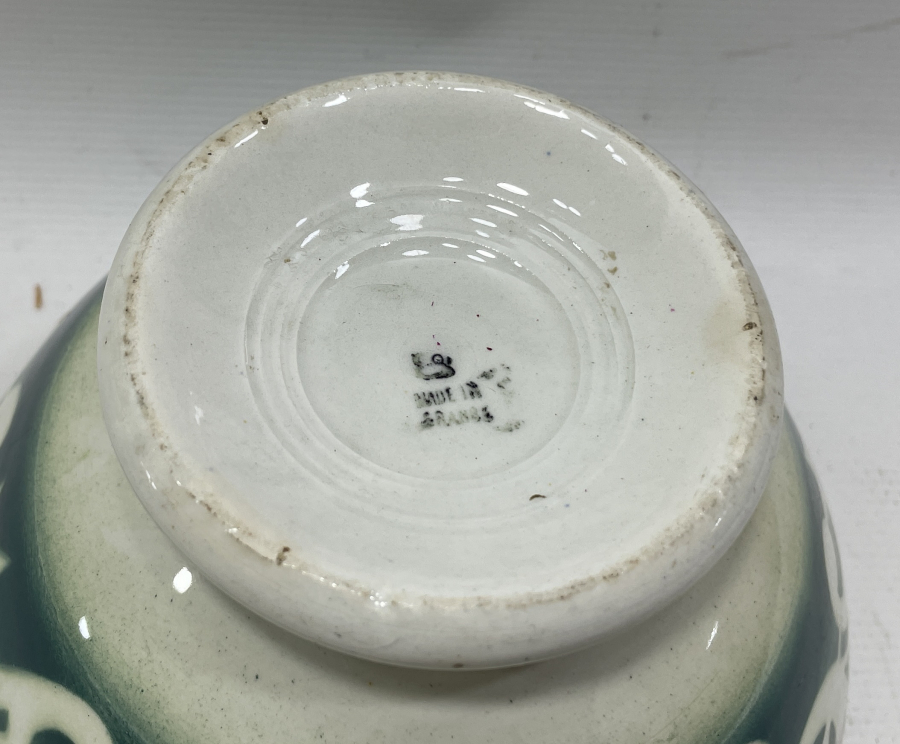 OSMANLI DÖNEMİ AY YILDIZLI PORSELEN TAS