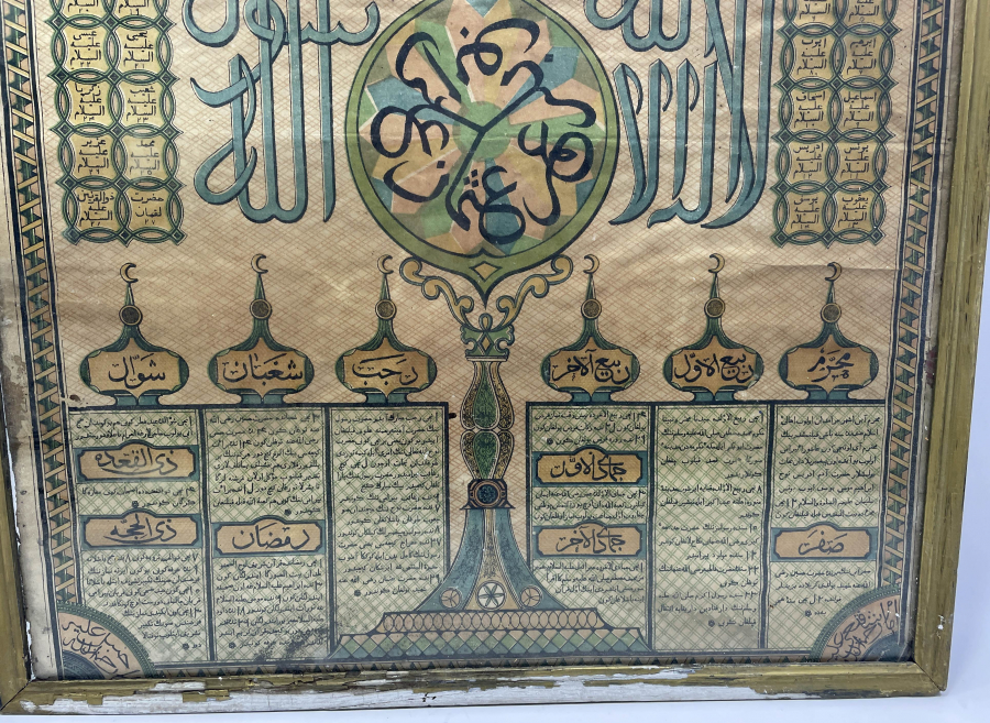 OSMANLI DÖNEMİ BÜYÜK BOY PANO