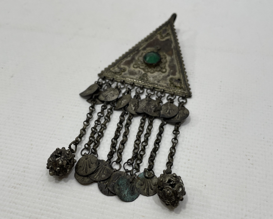 OSMANLI DÖNEMİ KAZ DAĞLARI AŞİRET DAMGALI FES SÜSÜ