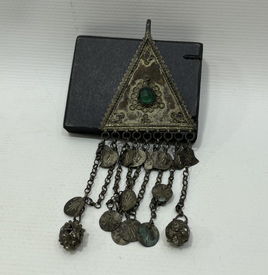 OSMANLI DÖNEMİ KAZ DAĞLARI AŞİRET DAMGALI FES SÜSÜ