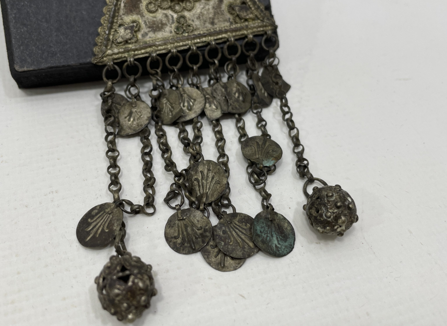 OSMANLI DÖNEMİ KAZ DAĞLARI AŞİRET DAMGALI FES SÜSÜ