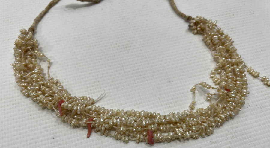 OSMANLI DÖNEMİ MERCANLI KUM İNCİ GERDANLIK