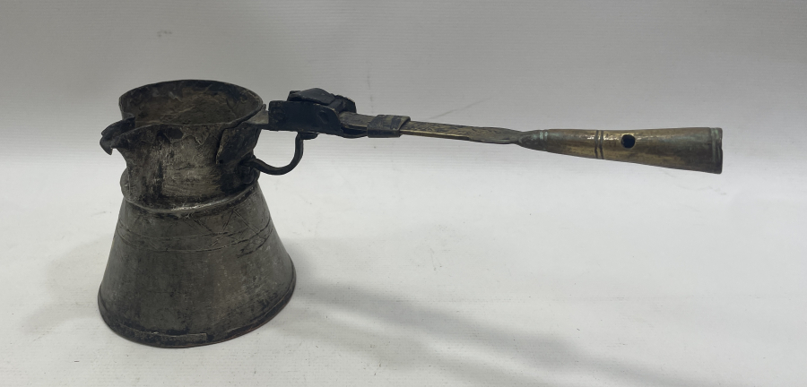 OSMANLI DÖNEMİ NADİR BOYDA KAHVECİ CEZVESİ