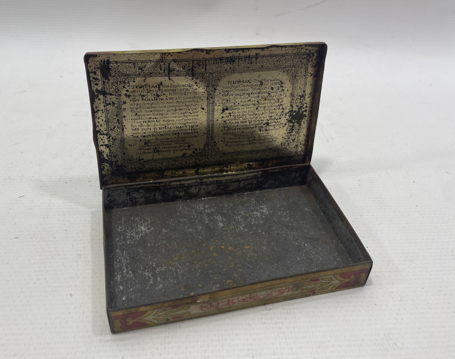 OSMANLI DÖNEMİ NADİR TURMAC SİGARA TABAKASI