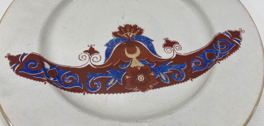 OSMANLI DÖNEMİ SARAY İŞİ NADİR PORSELEN TABAK