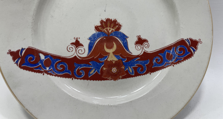 OSMANLI DÖNEMİ SARAY İŞİ NADİR PORSELEN TABAK