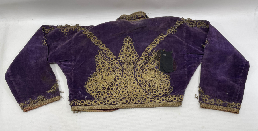 OSMANLI DÖNEMİ SIRMA İŞÇİLİKLİ GELİN CEPKENİ