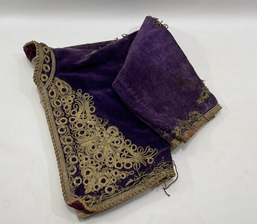 OSMANLI DÖNEMİ SIRMA İŞÇİLİKLİ GELİN CEPKENİ