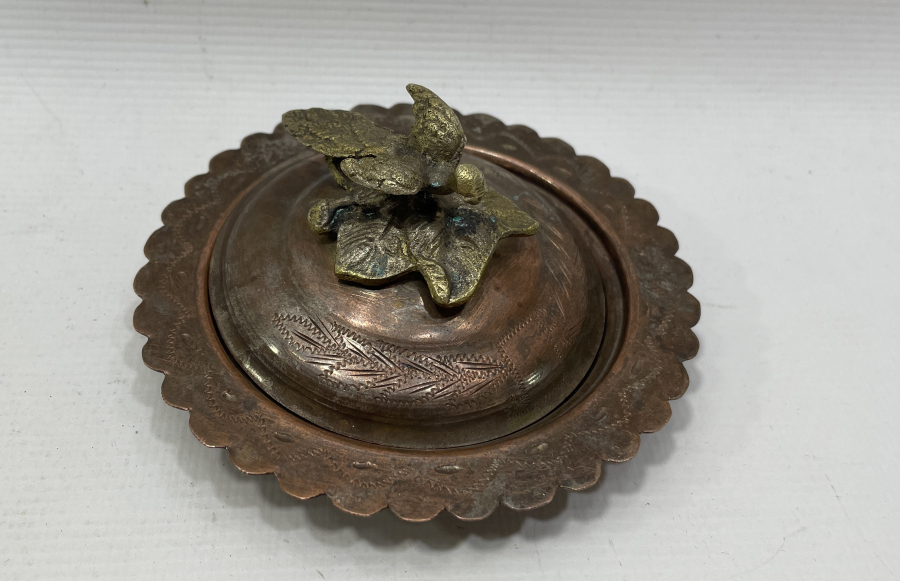 OSMANLI DÖNEMİ ÜZERİ KALEM İŞÇİLİKLİ VE KUŞLU İFTARİYELİK