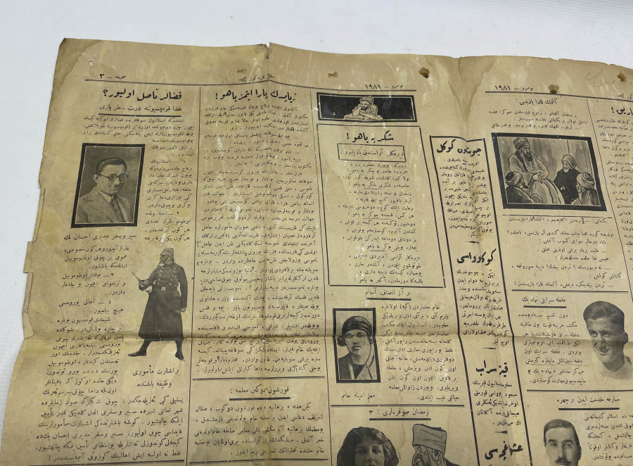 OSMANLICA KARAGÖZ MİZAH DERGİSİ