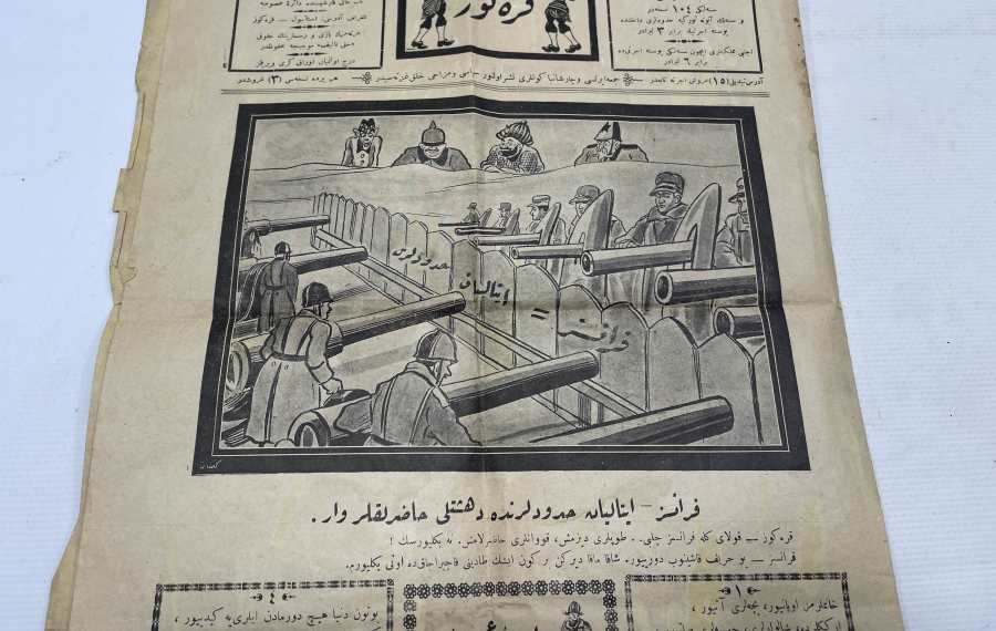 OSMANLICA KARAGÖZ MİZAH DERGİSİ