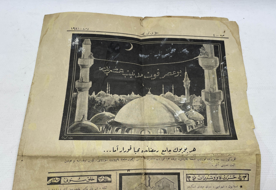 OSMANLICA KARAGÖZ MİZAH DERGİSİ