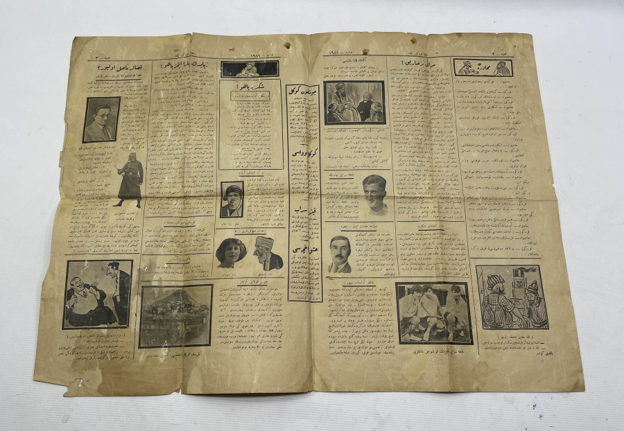 OSMANLICA KARAGÖZ MİZAH DERGİSİ