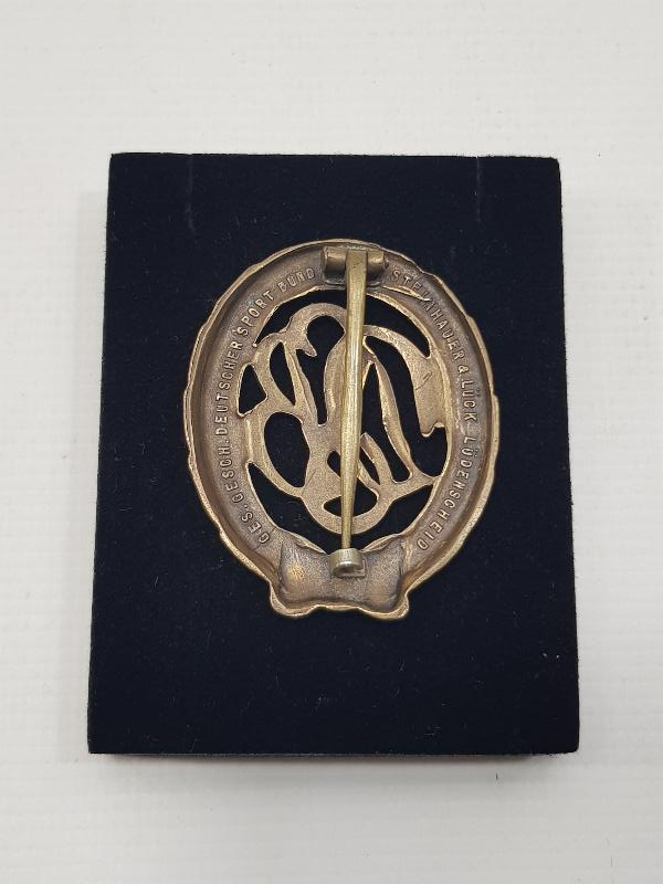 2. DÜNYA SAVAŞI DÖNEMİ DSB YAZILI ALMAN ROZET