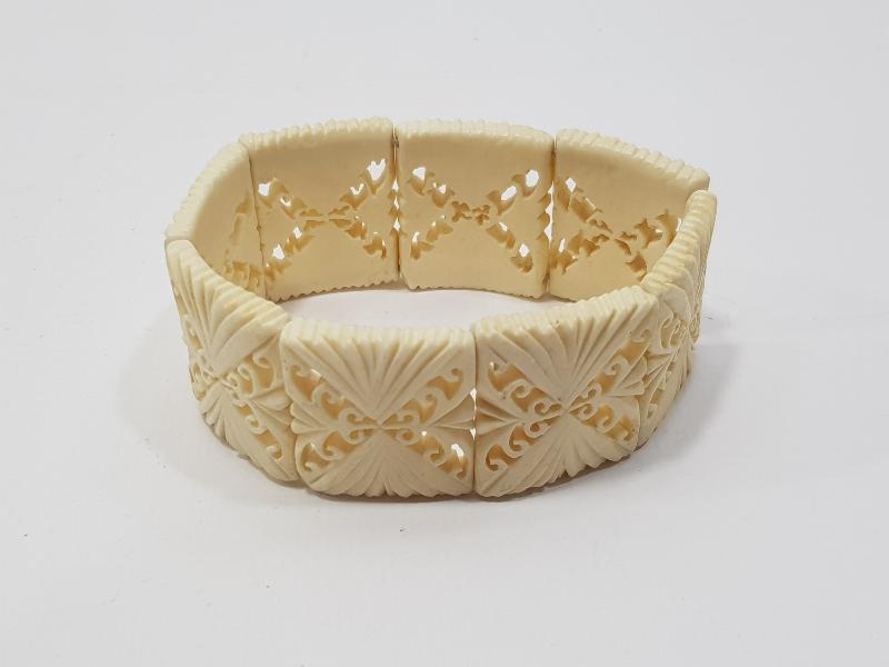 ANTİKA FİL DİŞİ BİLEKLİK 