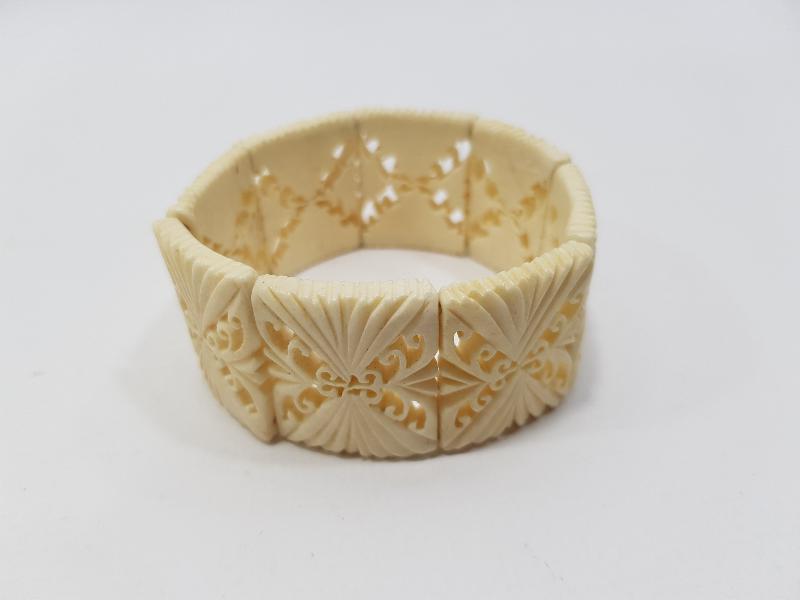 ANTİKA FİL DİŞİ BİLEKLİK 