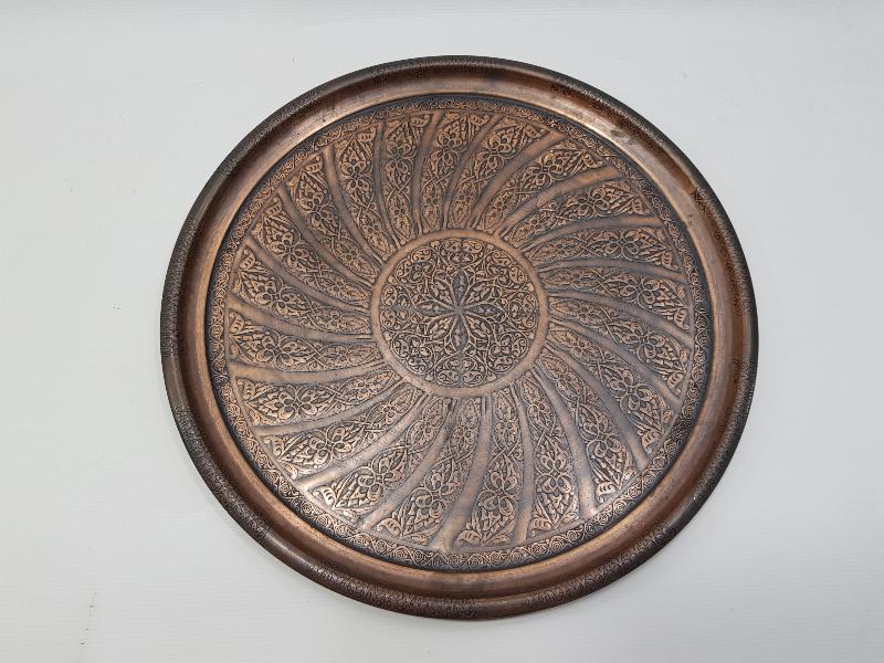 BAKIR KAHVE TEPSİSİ