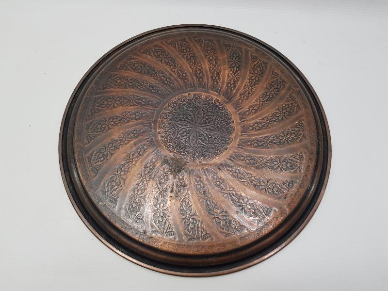 BAKIR KAHVE TEPSİSİ