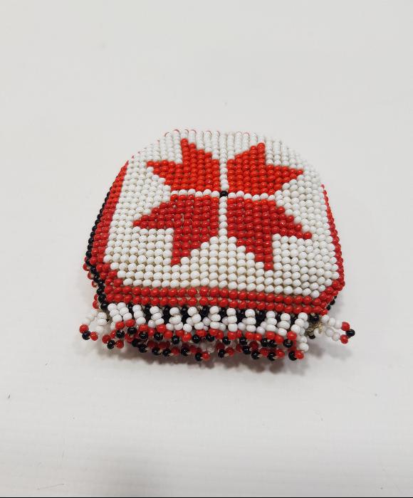 CUMHURİYET İLK DÖNEM BONCUK İŞİ CEP SAATİ KESESİ