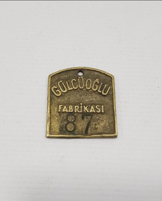 GÜLCÜOĞLU FABRİKASI NADİR JETON