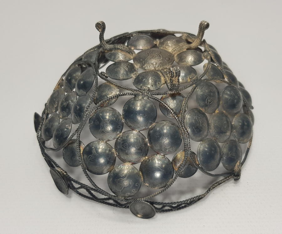 GÜMÜŞ OSMANLI PARALARINDAN YAPILMIŞ ŞEKERLİK