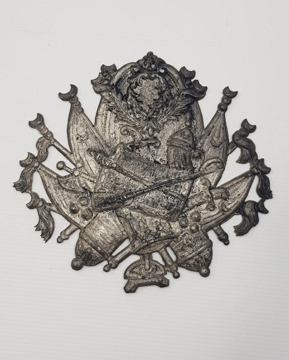 NADİR FORMDA GÜMÜŞ OSMANLI DEVLET ARMASI