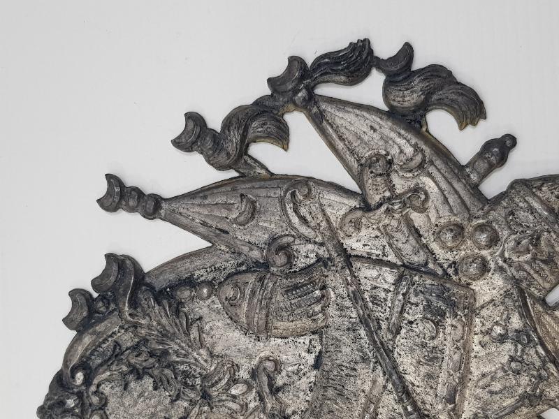 NADİR FORMDA GÜMÜŞ OSMANLI DEVLET ARMASI