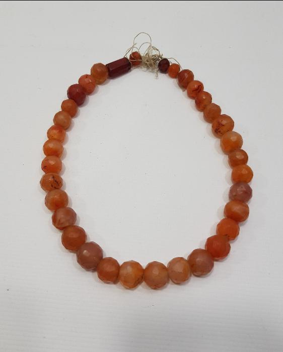 OSMANLI DÖNEMİ FASETA KESİM AKİK GERDANLIK 