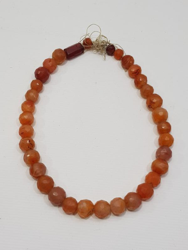 OSMANLI DÖNEMİ FASETA KESİM AKİK GERDANLIK 